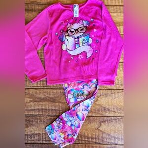 The Children's Place Pink Cat Pajama Set